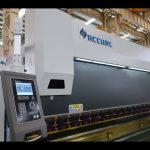 4 ardatz CNC presio balazta makina 175 tona x 4000 mm CNC motorizatutako koroa