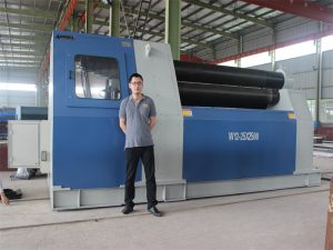 Tailandia Bezeroak Accrocl enpresaren W12 Rolling Machine erostea